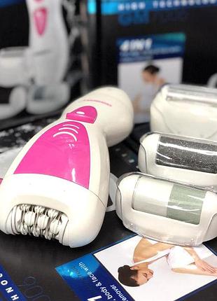 Хороший эпилятор, триммер для интимной стрижки (4в1), электробритву женскую, nst