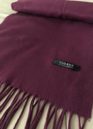 Мягкий кашемировый шарф 🧣 globus accessories4 фото