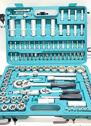 Набір інструментів комбінований гарної якості 108ед euro craft (польща), nst