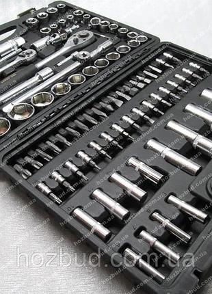 Набір ключів і головок для автомобіля 108ед procraft (німеччина), nst