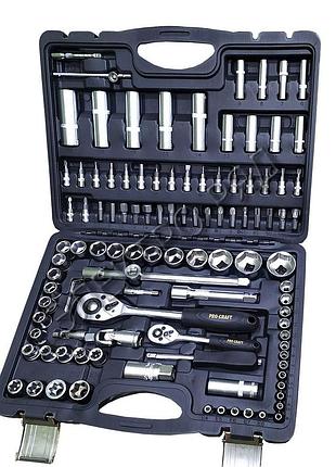 Мужской набор инструментов для дома, набор инструмента 1/2 108ед procraft (германия), nst