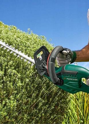 Пила для кустов parkside (германия), триммер для обрезки кустарников и деревьев, nst