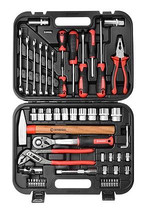Набор инструментов для ремонта авто в чемодане 56ед, набор инструментов для ремонта дома, nst