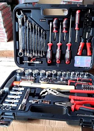 Набор ключей рожковых с трещоткой 100ед, качественный набор инструментов для авто, nst