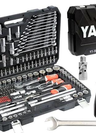 Набір інструментів для мото 216ед yato (польща), професійний набір ключів для сто, nst
