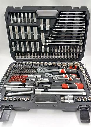 Набор инструмента для автоэлектрика, набор инструментов для ремонта дома 216ед yato (польша), nst