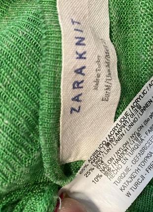 Zara-зелёная блуза 💚 3