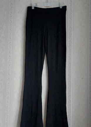 Брюки хлопковые клеш