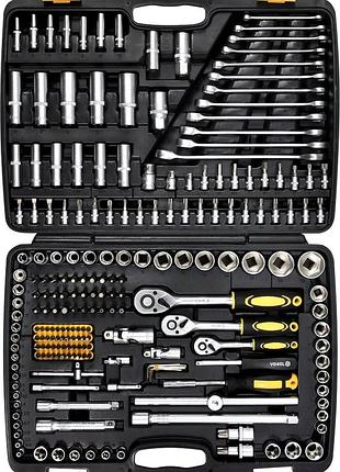 Недорогий набір інструментів для автомобіля 216ел vorel (польща), nst