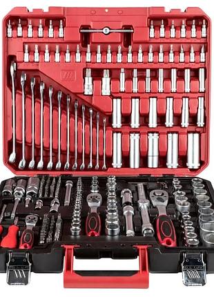 Набор головок торцевых удлиненных, качественный набор инструментов для авто 216ед parkside (германия), nst