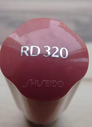 Блиск-лак shiseido lacquer rouge rd 320 sunburn2 фото