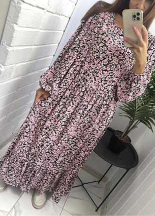 Платье вискозное 2