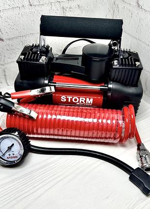 Насос для автомобіля електричний, насос для автомобіля від прикурювача (85 л/хв 10 атм), nst