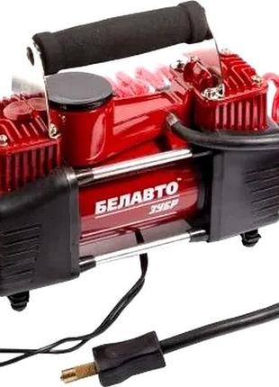 Компрессор машинный, компрессор для подкачки шин 12 вольт (90л/мин 10атм), компрессор на авто, nst