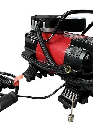 Автомобильный насос 12 вольт, автомобильный компрессор электрический (20л/мин) intertool, nst