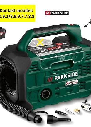 Автомобильный компрессор для джипа (380л/мин 10.3бар 20в) parkside, автомобильный компрессор для шин, nst