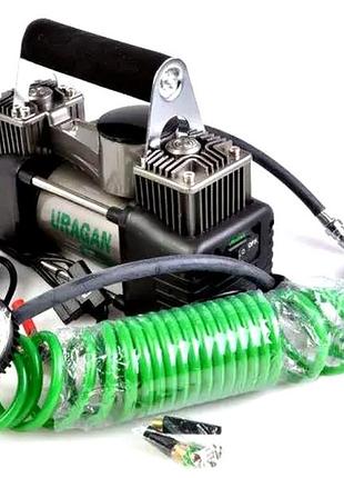 Автокомпрессор для подкачки колес (85л/мин 10атм двухпоршневой), хороший компрессор для автомобиля, nst