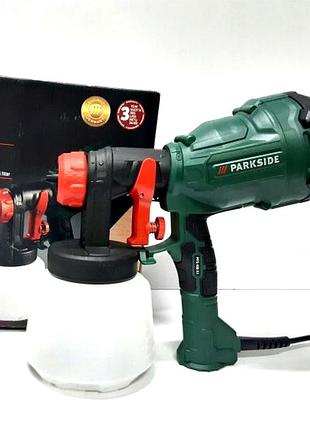 Краскопульт электрический для всех видов краски 400вт parkside (германия), nst