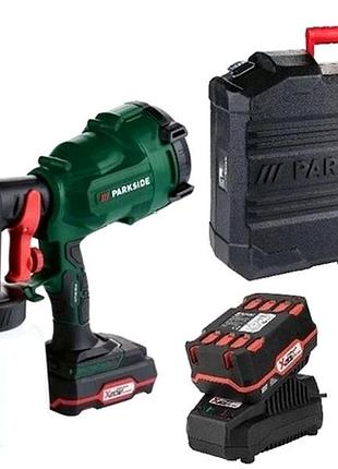 Краскораспылители электрические, краскопульты для покраски стен аккумуляторный parkside (германия), nst