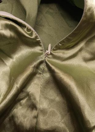 Красивая сатиновая юбка мини prettylittlething9 фото