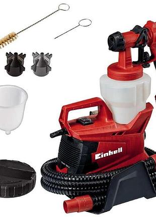 Пістолет для фарбування авто 700 вт einhell (германія), фарбопульт для роботи з різними клітками, nst