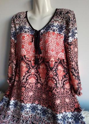 Туника вискозовая, dorothy perkins, 20/4xl6 фото