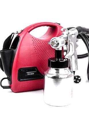 Електропульверизатор, фарбопульт електричний (600 вт/форсунка 1.8 мм/1 л/ 450-550 мл хв), nst