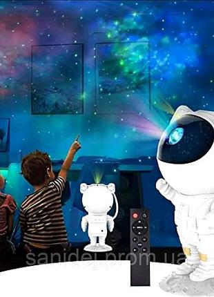 Нічний світильник зоряне небо, проєктор зірок на стелю, лампа із зоряною проєкцією, nst