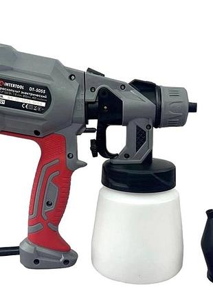 Ручной покрасочный пистолет, электрический пистолет для окраски 550вт intertool, nst