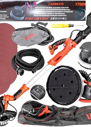 Шлифовальная машина телескопическая для стен 1700вт lex (польша), nst