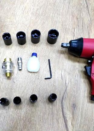 Ударные пневмогайковёрты 310нм lex (польща), гайковерт пневматический 1 2 в комплекте, nst