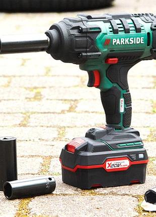Электро ударный гайковерт parkside (германия), nst