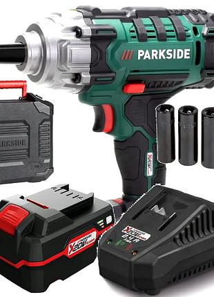 Гайковерт акумуляторний для автомобіля, гайковерт автомобільний parkside (германня), nst