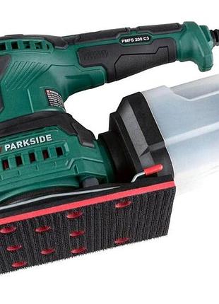 Ексцентрикова шліфувальна полірувальна машина 125 мм 3в1 200 вт parkside (гермія), nst