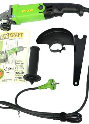 Машины шлифовальные для шиномонтажа 125мм/ 1200вт procraft (германия), машина углошлифовальная ручная, nst