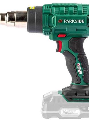 Строительный фен аккумуляторный аккумуляторный parkside (германия), nst