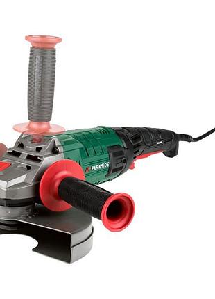 Зручна кутова шліфувальна машина 230 мм/2000 вт parkside (німеччина), болгарка для металу, nst