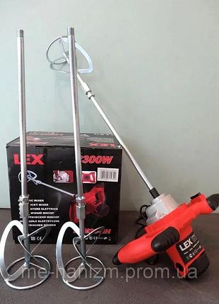 Дрель-миксер для строительных работ, дрель-миксер миксер строительный профессиональный 2300w (польша), nst