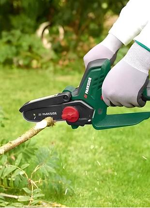 Электропила для сада parkside (германия), nst