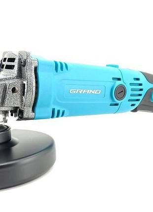Шлифмашина угловая мощная, строительная угловая шлифовальная машина 125 мм/ 1550вт grand (чехия), nst