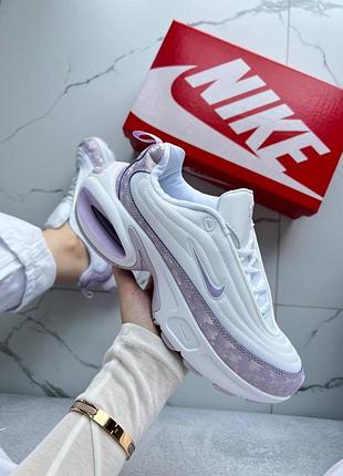 Кроссовки nike air max portal white lilac арт 0208