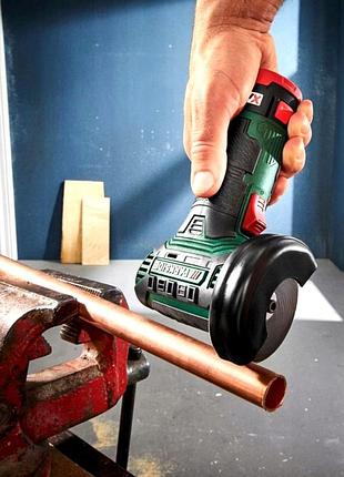 Професійна болгарка для роботи з металом 76 мм parkside (німеччина), nst