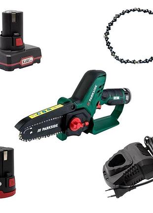 Мощная электропила для обрезки деревьев parkside (германия), приспособление для резки по дереву, nst
