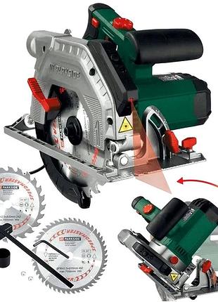 Дисковые пилы по дереву 1350вт parkside (германия), ручная електропила дисковая, паркетная пила, nst
