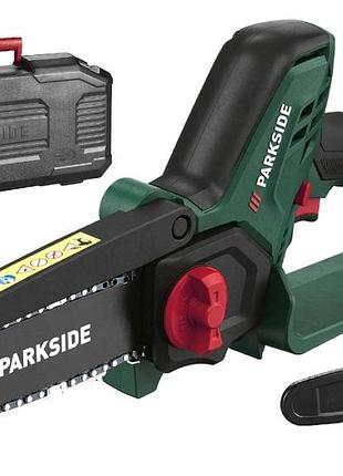 Цепные пилы на аккумуляторах parkside (германия), цепные пилы на аккумуляторе, nst