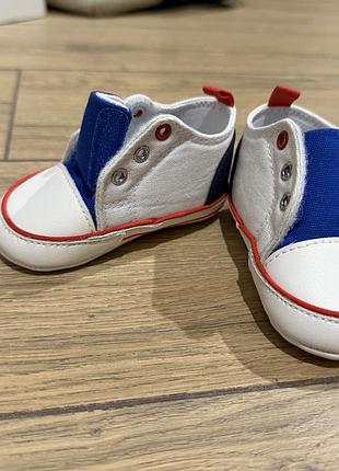 Дитячі кеди пінетки. від 0 міс