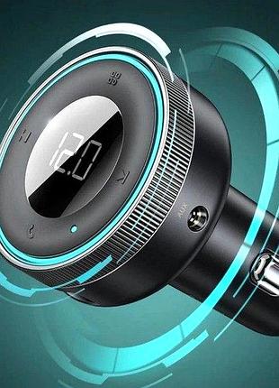 Автофм-трасміттер, фм перетворювач із гарнітурою baseus, фм трансмітер на айфон, nst