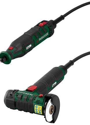 Набір гравера, пряма шліфувальна машина, електроінструмент гравік 3в1 parkside (німеччина), nst