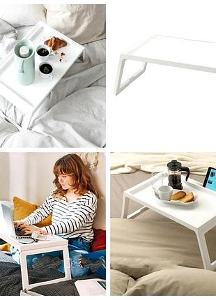 Столик ліжевий у ліжко, столики для кави в ліжко, таця для ліжка, міні столик для ліжка, nst