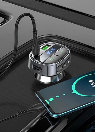 Fm модулятор гарний, fm-трансмітер у машину, fm модулятор для автомобіля hoco, fm модулятор usb, nst